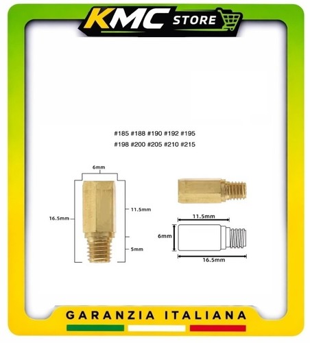 Kit getti carburatore keihin - getti,