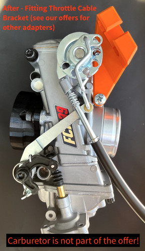 Fcr carburetor adapter - carburetor,