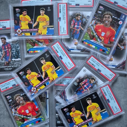 Carte yamal psa rookie fc - psa,